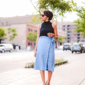 Banana Republic Wrap Skirt